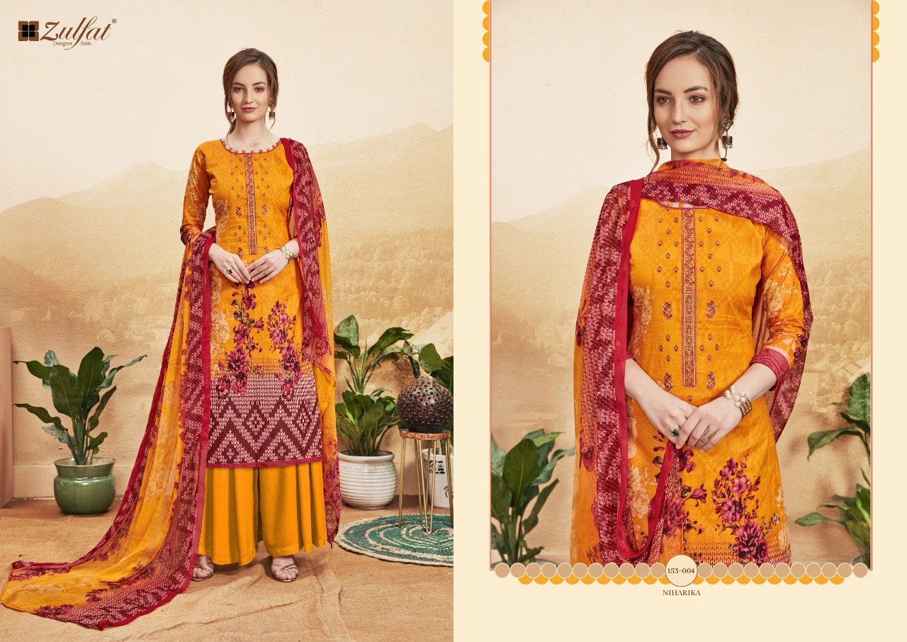 Niharika By Zulfat Dress Materials Wholesale Supplier And Dealer Gujarat