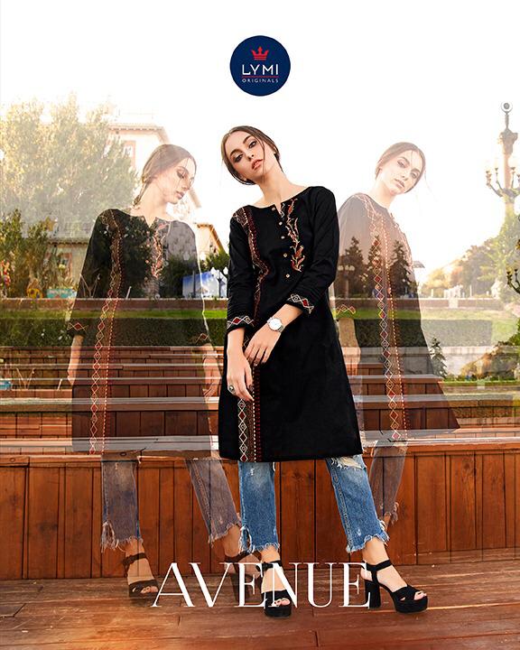 Avenue By Lymi Reyon Kurtis Wholesale Supplier And Dealer Surat