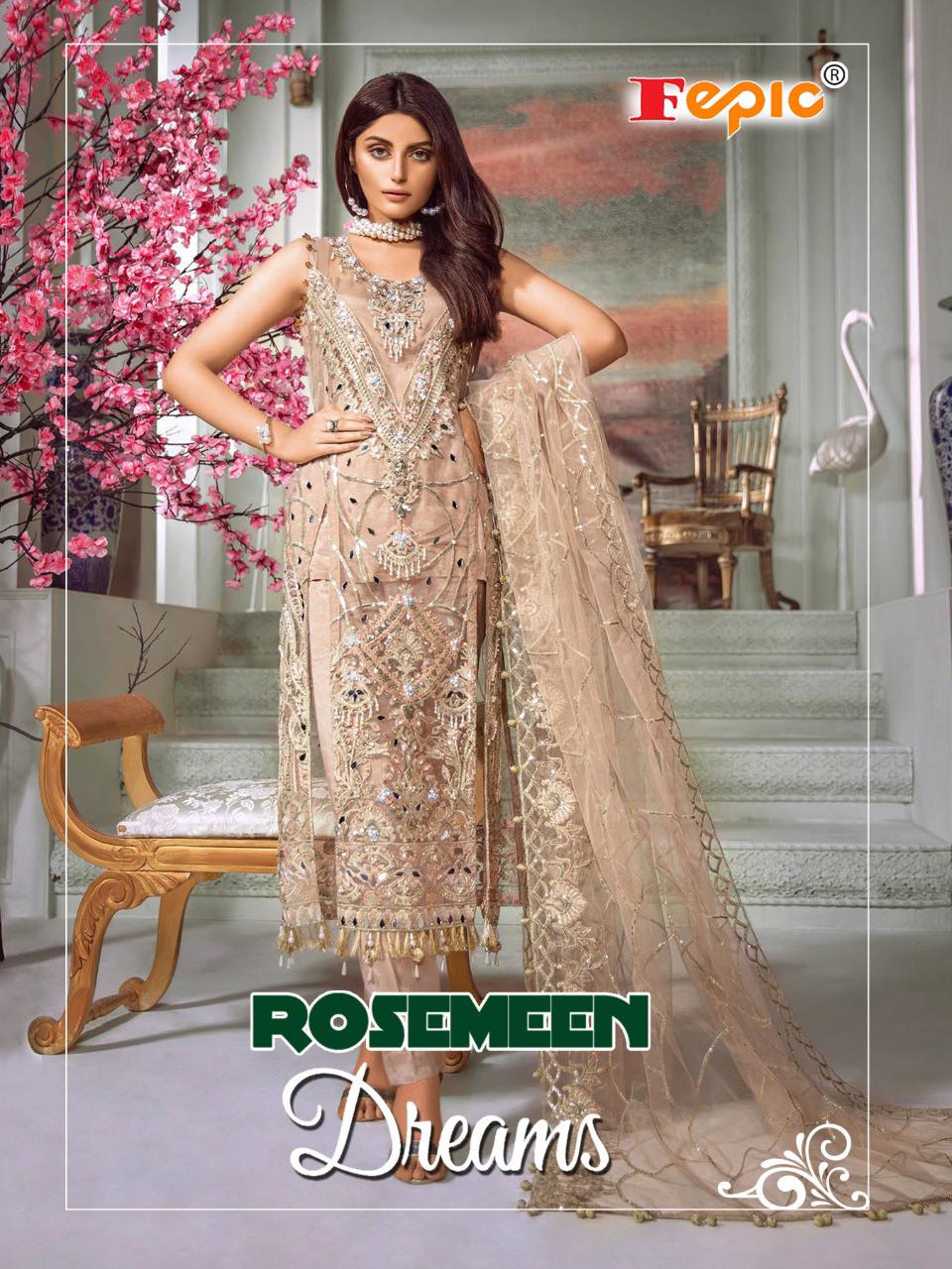 Rosemeen Dreams By Fepic Pakistani Suits Wholesale Supplier Gujarat