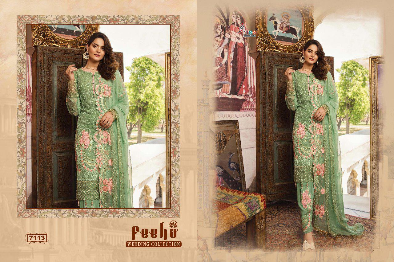 Feeha Wedding Collection By Shree Fabs Pakistani Suits Wholesale Supplier India