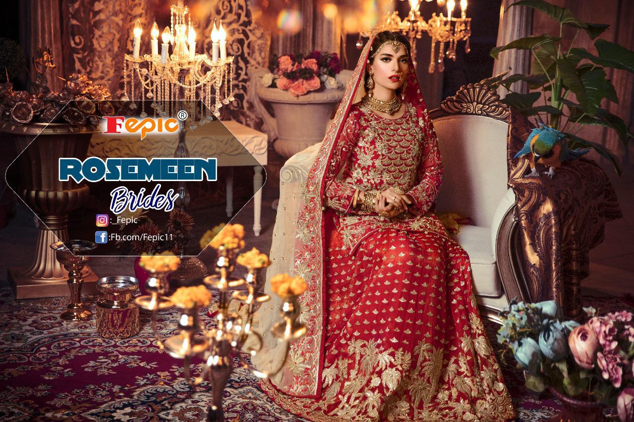 Rosemeen Brides By Fepic Pakistani Suits Wholesale Supplier Gujarat