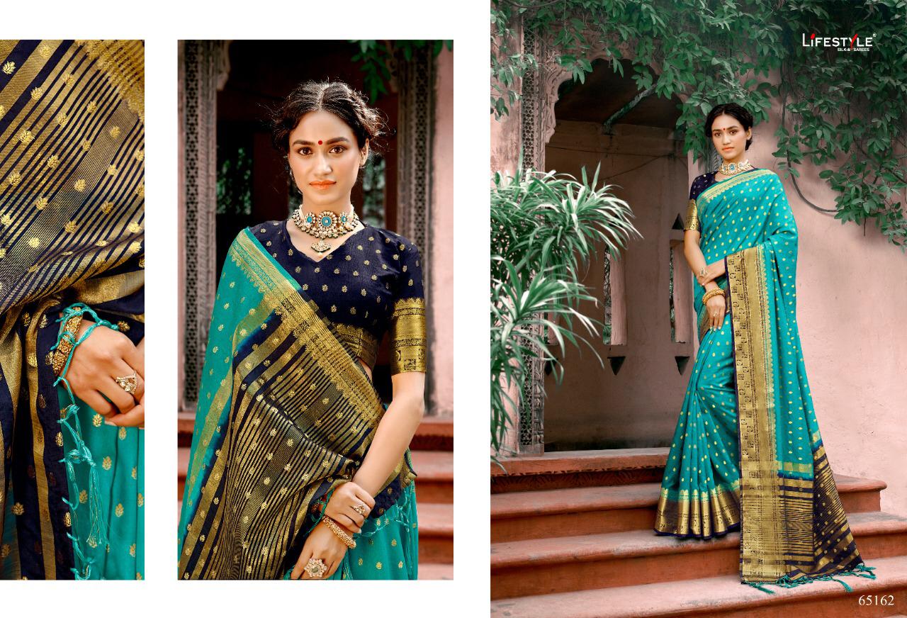 Nityashree 9 By Lifestyle Silk Designer Occasion Wear Sarees Wholesale Supplier India