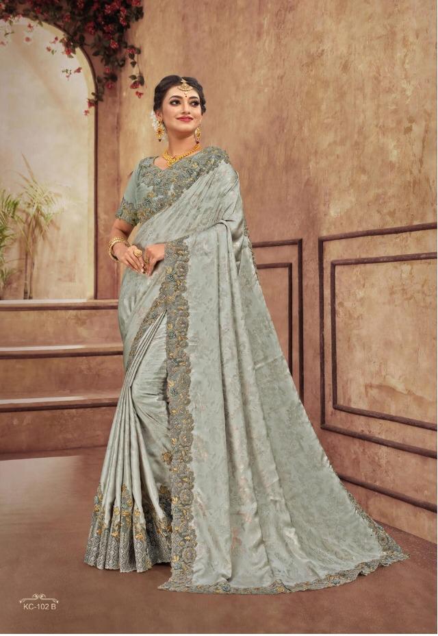 Anaya Kavya Creation Series 101  To 105 Fancy Sarees Set And Single Wholesale Supplier And Dealer Gu...