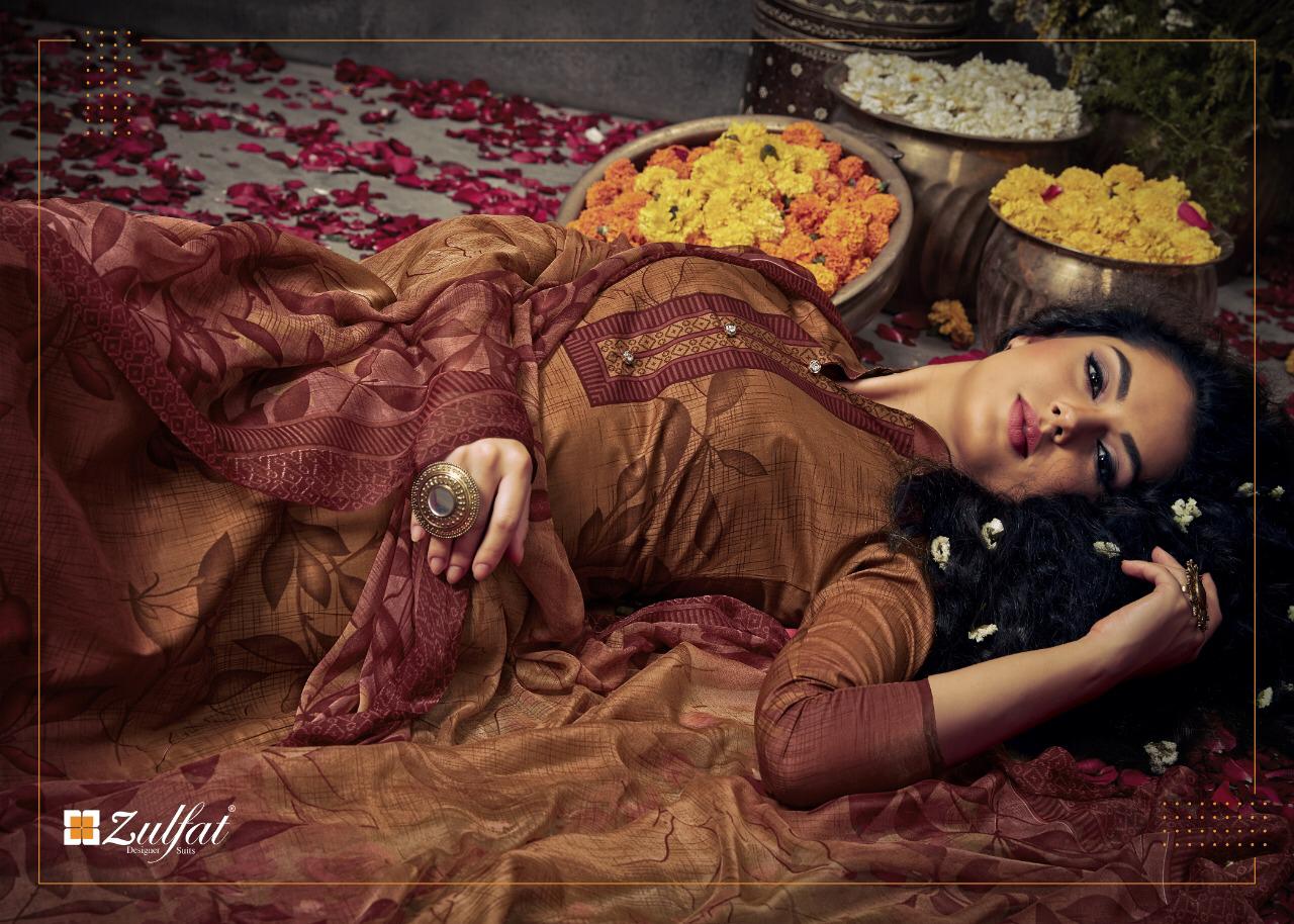 Summer Bonanza By Zulfat Designer Cotton Dress Materials Wholesale Supplier Gujarat