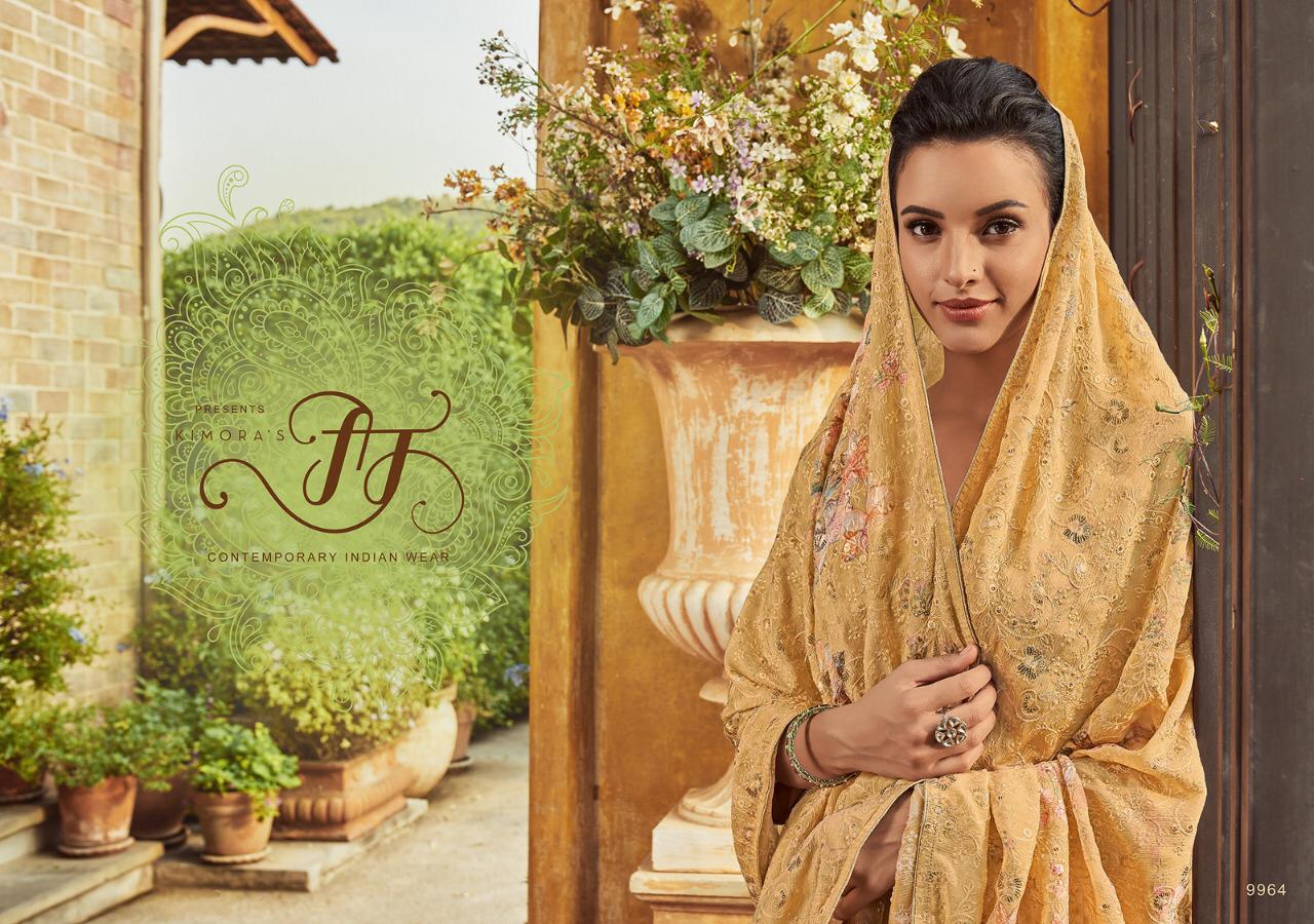 Kimora Heer Vol 47 Series 9961 To 9968 Designer Suits Wholesale Supplier India