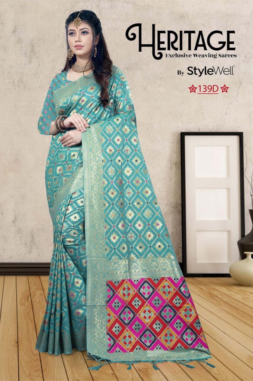 Heritage By Stylewell Silk Sarees Wholesale Supplier Gujarat