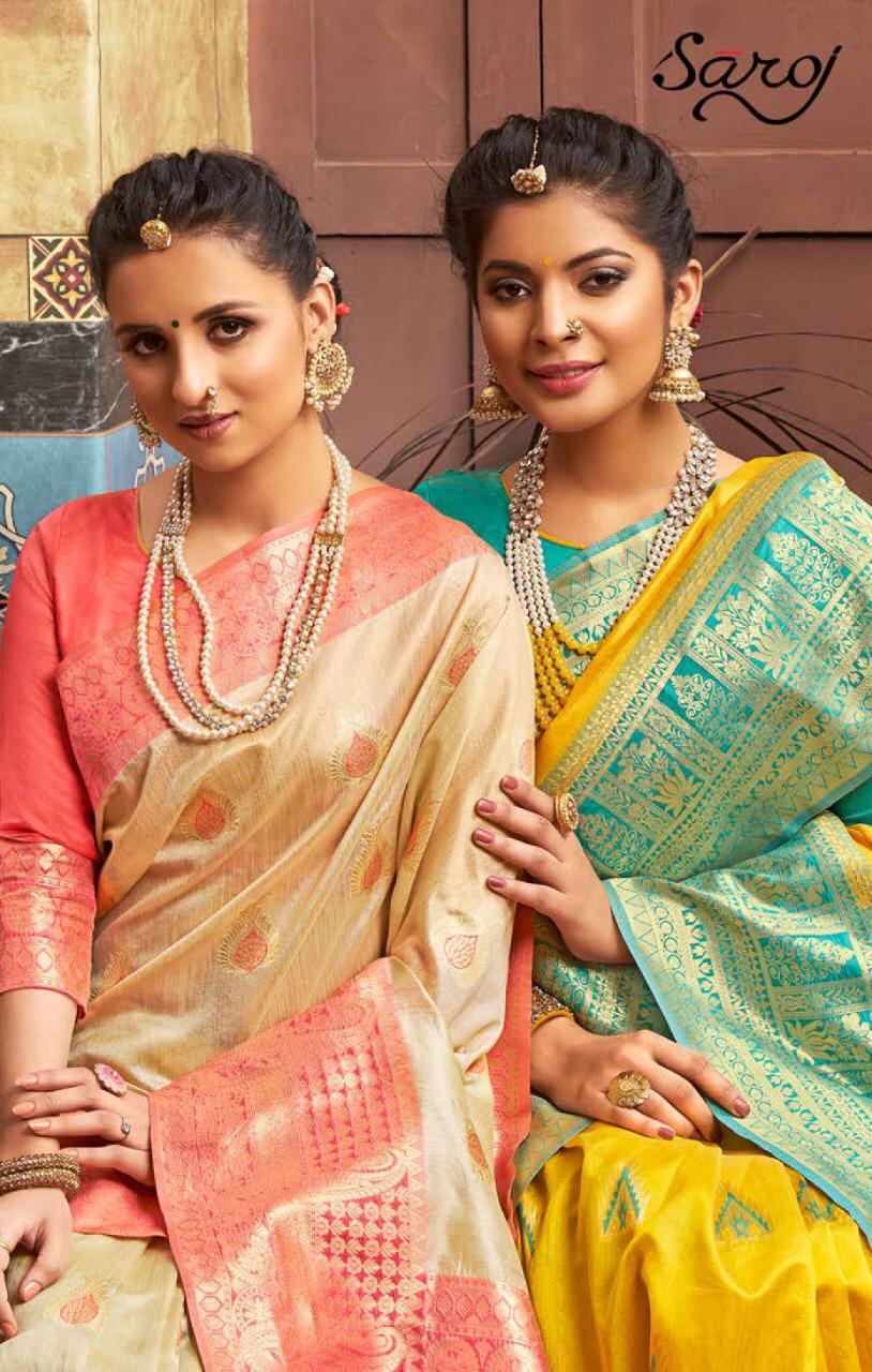 Fulmala By Saroj Silk Sarees Wholesale Supplier Surat