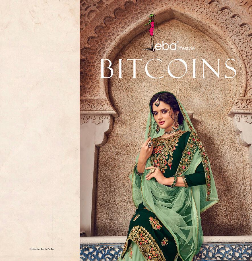 Bitcoins By Eba Lifestyle Series 1165 To 1170 Designer Suits Wholesale Supplier Gujarat
