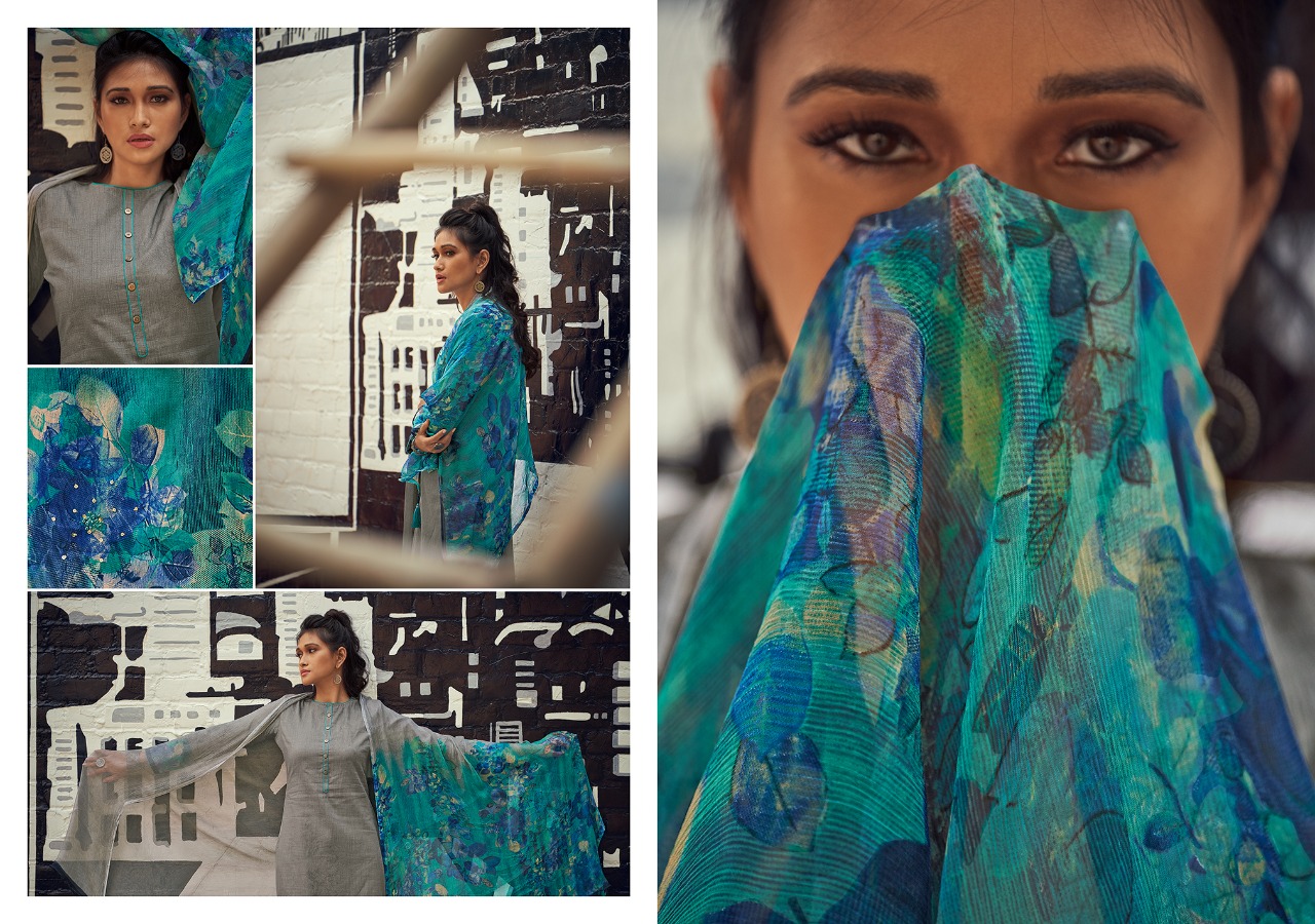 Bloom By Varsha Cotton Dress Matarials Wholesale Supplier Gujarat