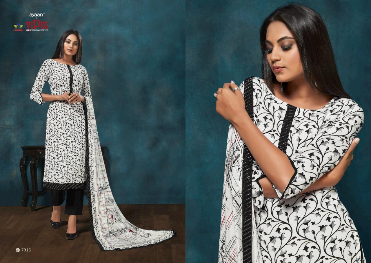 Vipul Series 7911 A To 7916 A Designer Suits Wholesale Supplier Gujarat