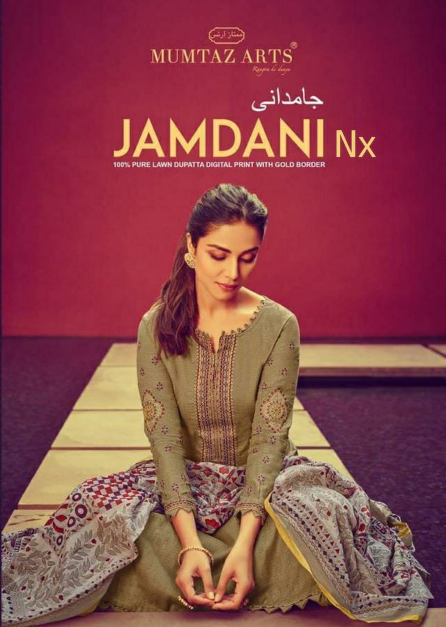 Mumtaz Arts Jamdani Nx Designer Suits Wholesale Supplier Gujarat
