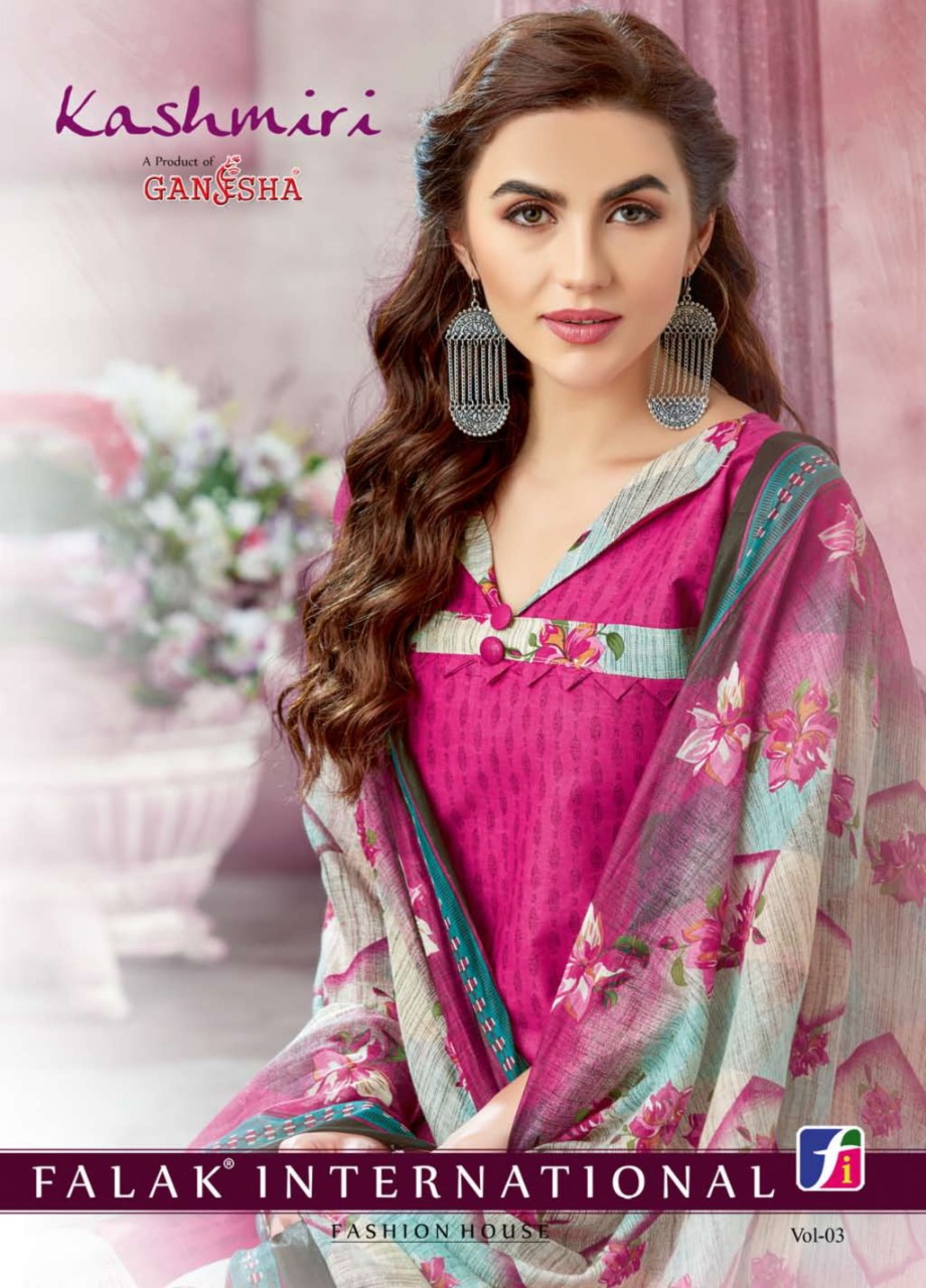 Kashmiri Vol 3 By Falak International Dress Materials Wholesale Supplier Surat