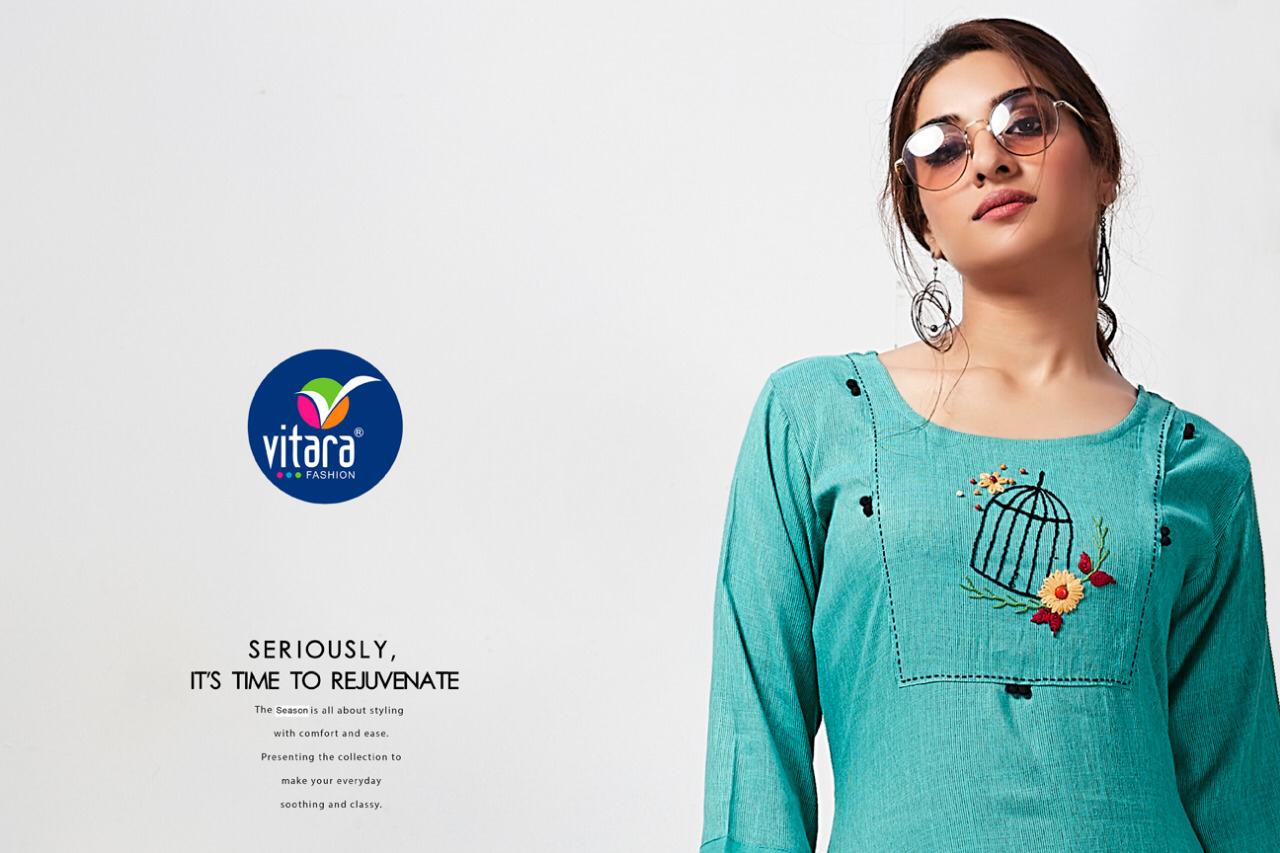 Rotex By Vitara Kurtis With Bottom  Wholesale Supplier And Dealer Surat