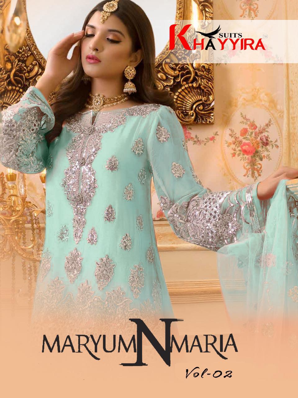 Maryum N Maria Vol 2 By Khayyira Pakistani Suits Wholesale Supplier Gujarat