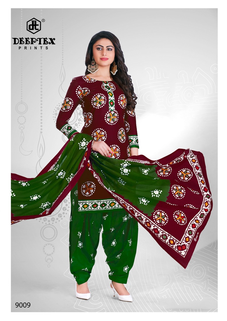 Deep Tex Batik Plus 9 Dress Materials Wholesale Supplier And Dealer Gujarat