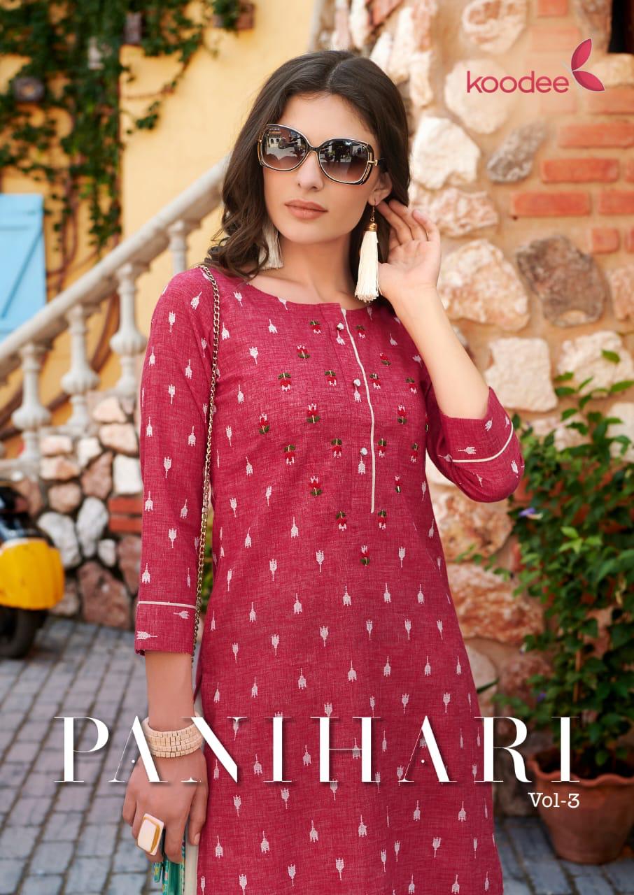 Panihari 3 By Koodee Kurtis With Bottom Wholesale Dealer And Exporter India