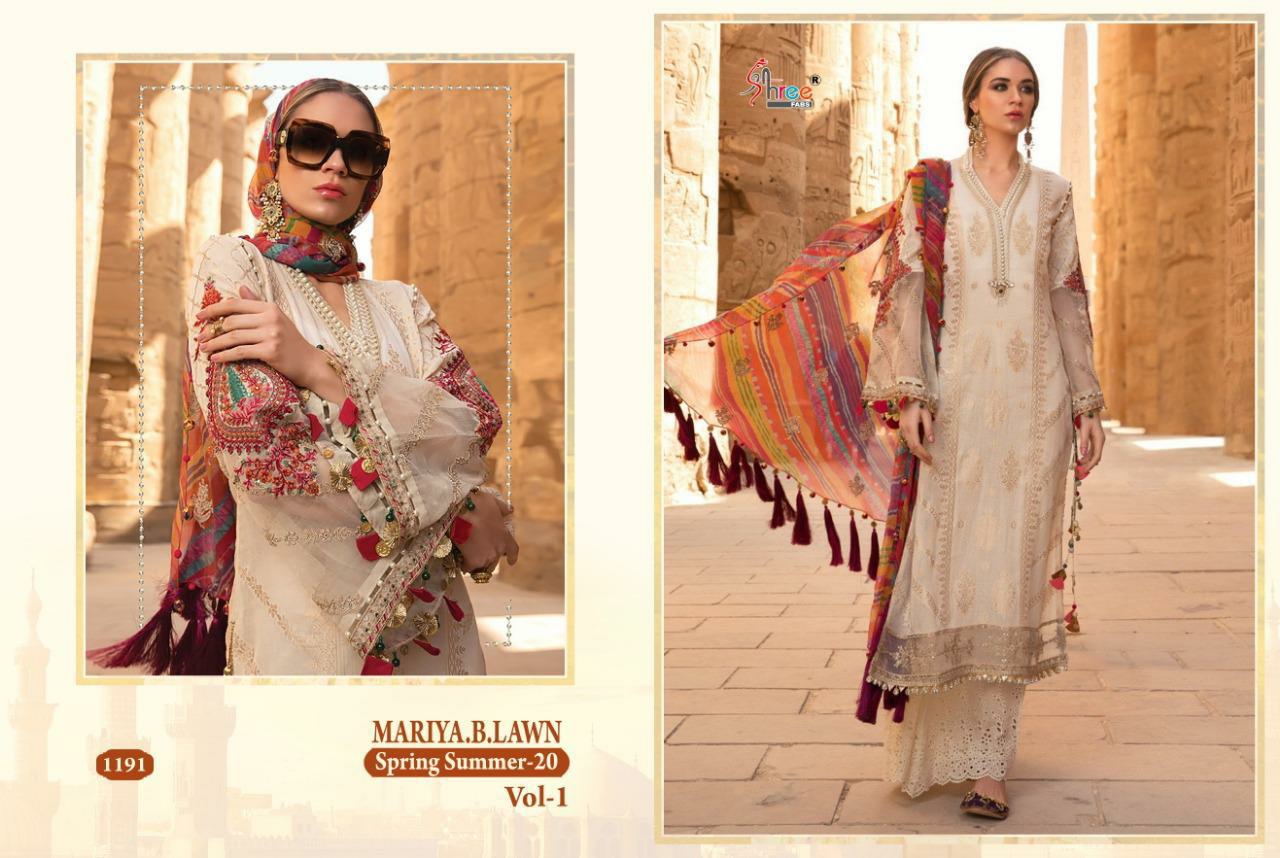 Shree Fab Maria B 1191  Hits Design Pakistani Suits Wholesale Supplier Gujarat