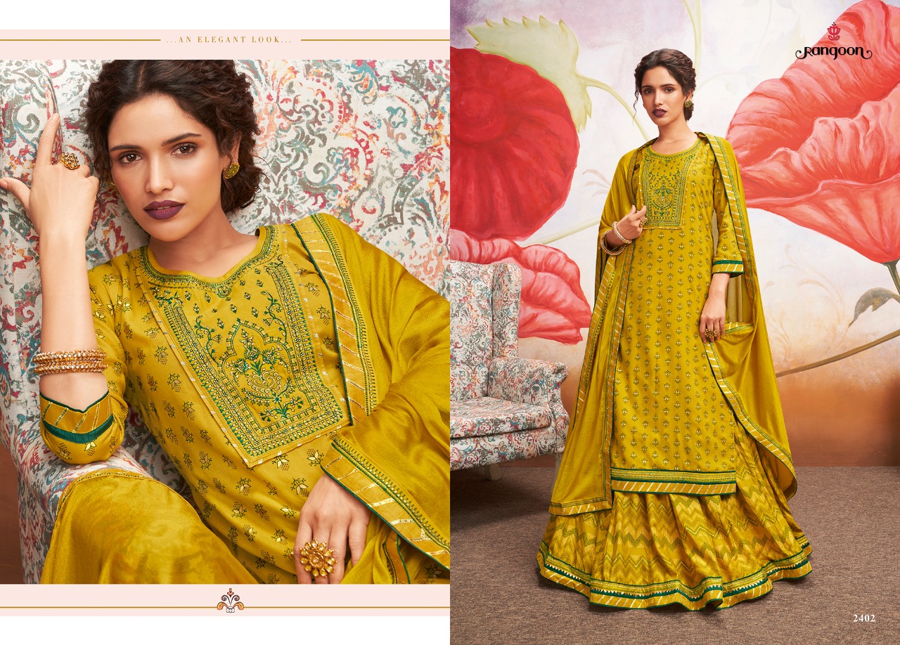 Natraj By Rangoon Designer Party Wear Suits Wholesale Supplier Gujarat