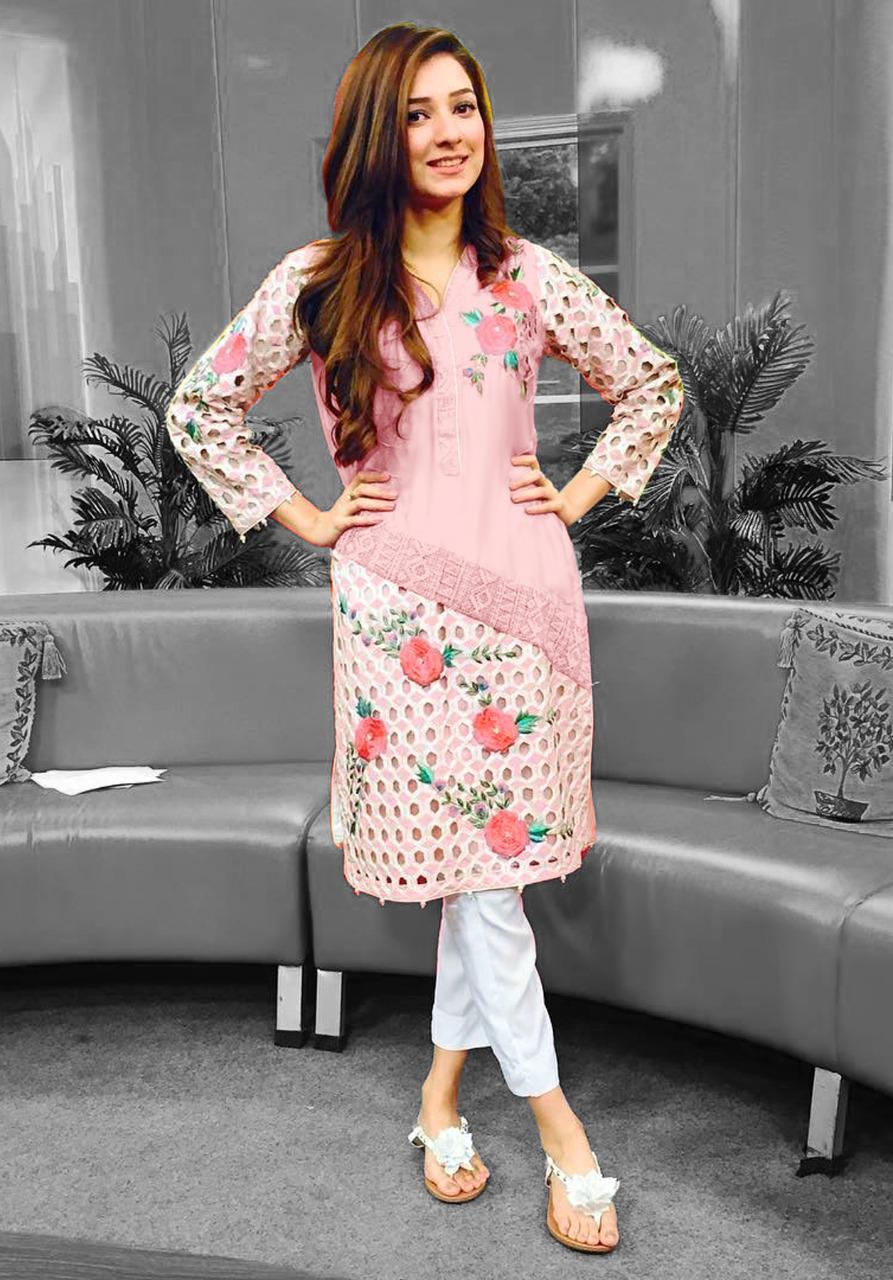 Luxury Pret Collection By Safa Fashion Kurtis With Bottom  Wholesale Supplier And Dealer Surat