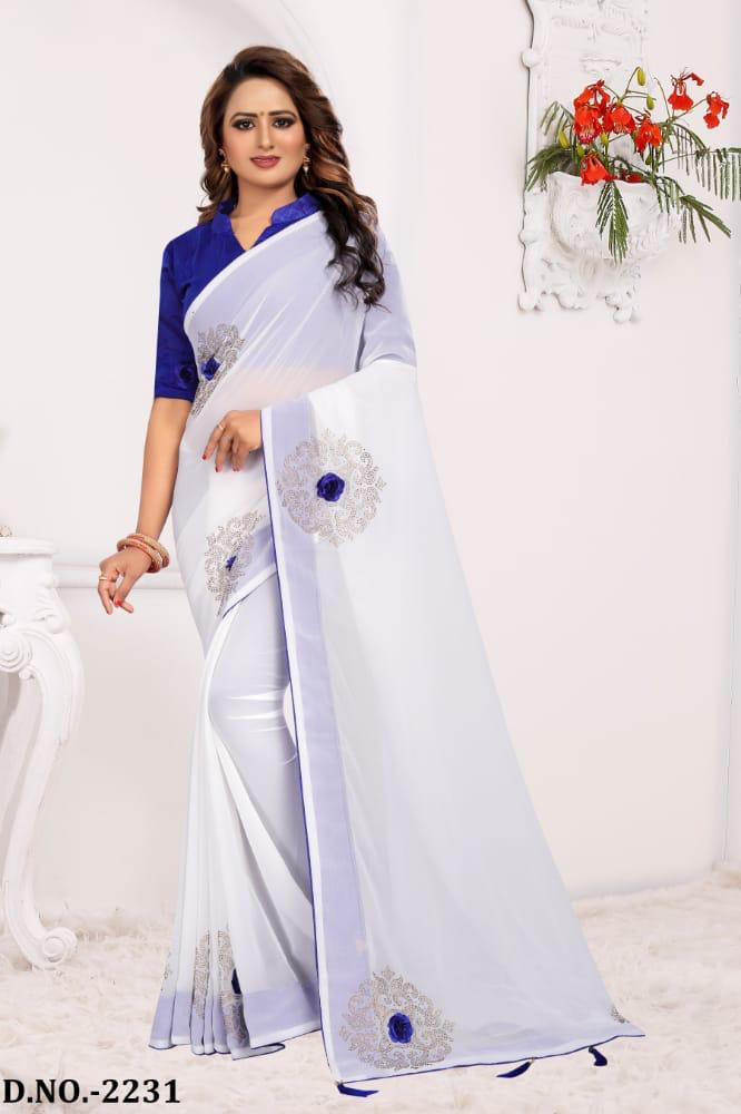 Royal Rose By Nari Fashion Series 41805 Designer Sarees Wholesale Supplier And Dealer Gujarat