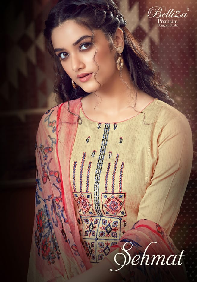 Belliza Sehmat Dress Materials Wholesale Supplier And Dealer Gujarat
