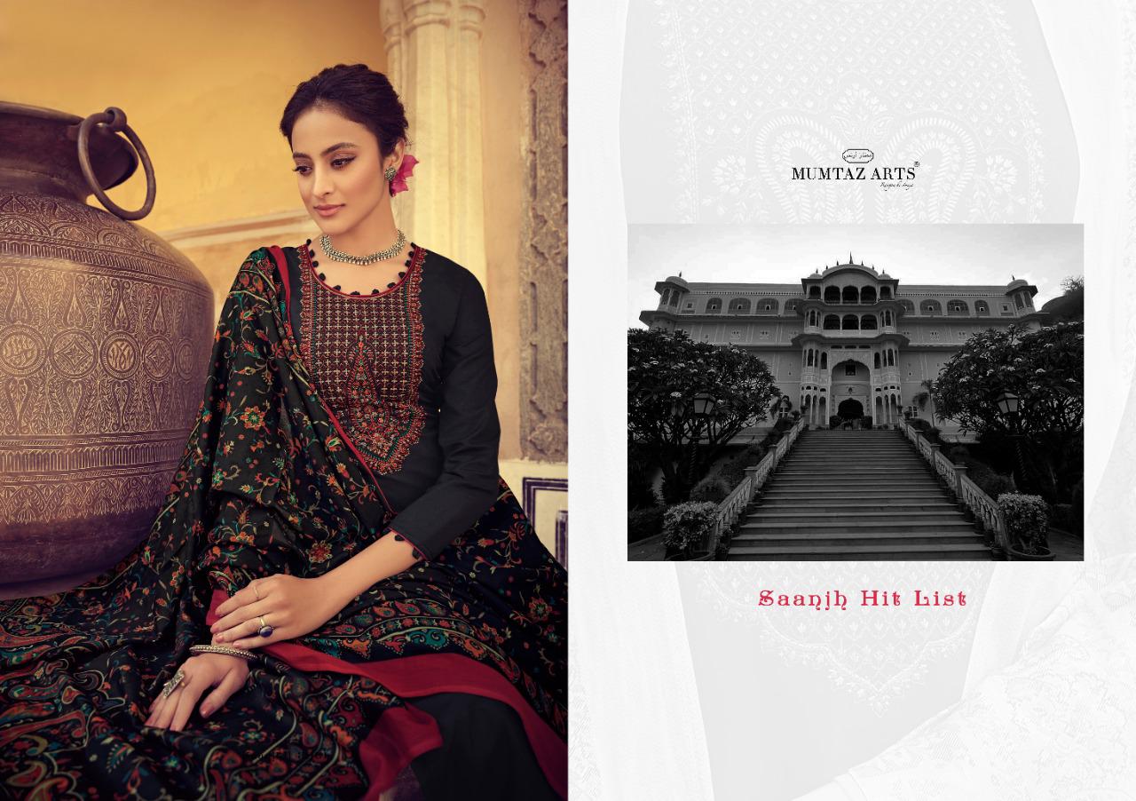 Saanjh Hit By Mumtaz Arts Designer Party Wear Suits Wholesale Supplier Gujarat