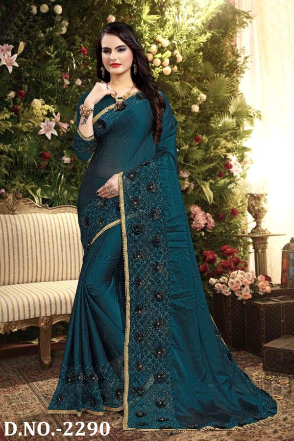 Naree Boutique Series 2281 To 2293 Designer Party Wear Sarees Wholesale Supplier Gujarat