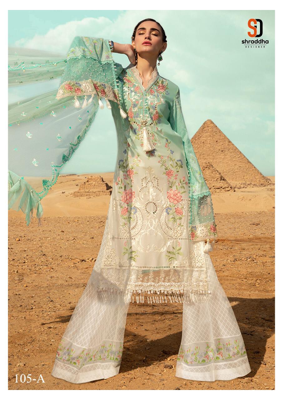 Sd 105 A B By Shraddha Designer Pakistani Suits Wholesale Supplier Gujarat