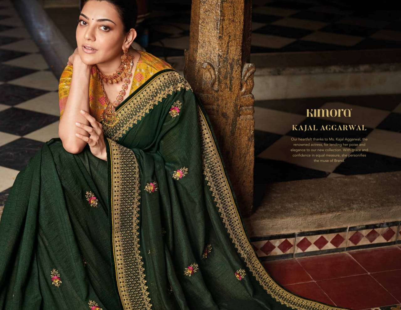 Kajal 7 By Kimora Saree Series Ks 5101 To Ks 5118 Silk Sarees Set And Single Wholesale Supplier Guja...