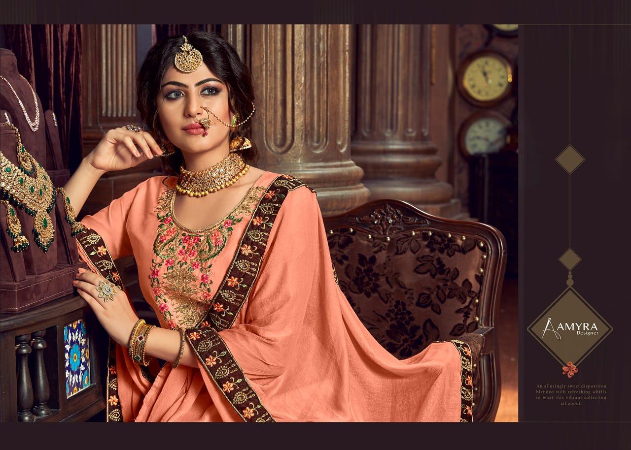 Gulzaar By Amyra Designer Party Wear Suits Wholesale Supplier Gujarat