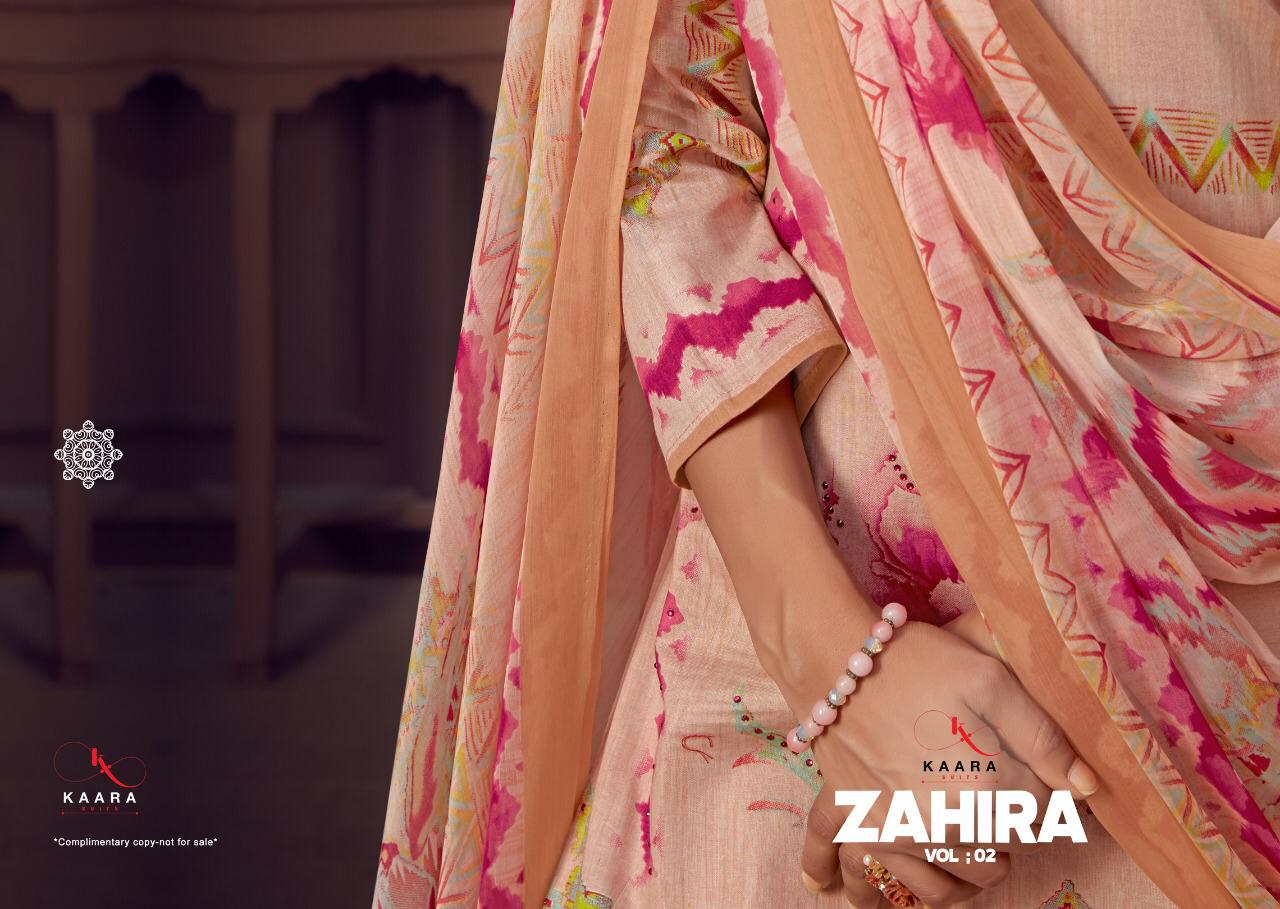 Zahira Vol 2 By Kaara Suits Dress Materials Wholesale Supplier And Dealer Gujarat