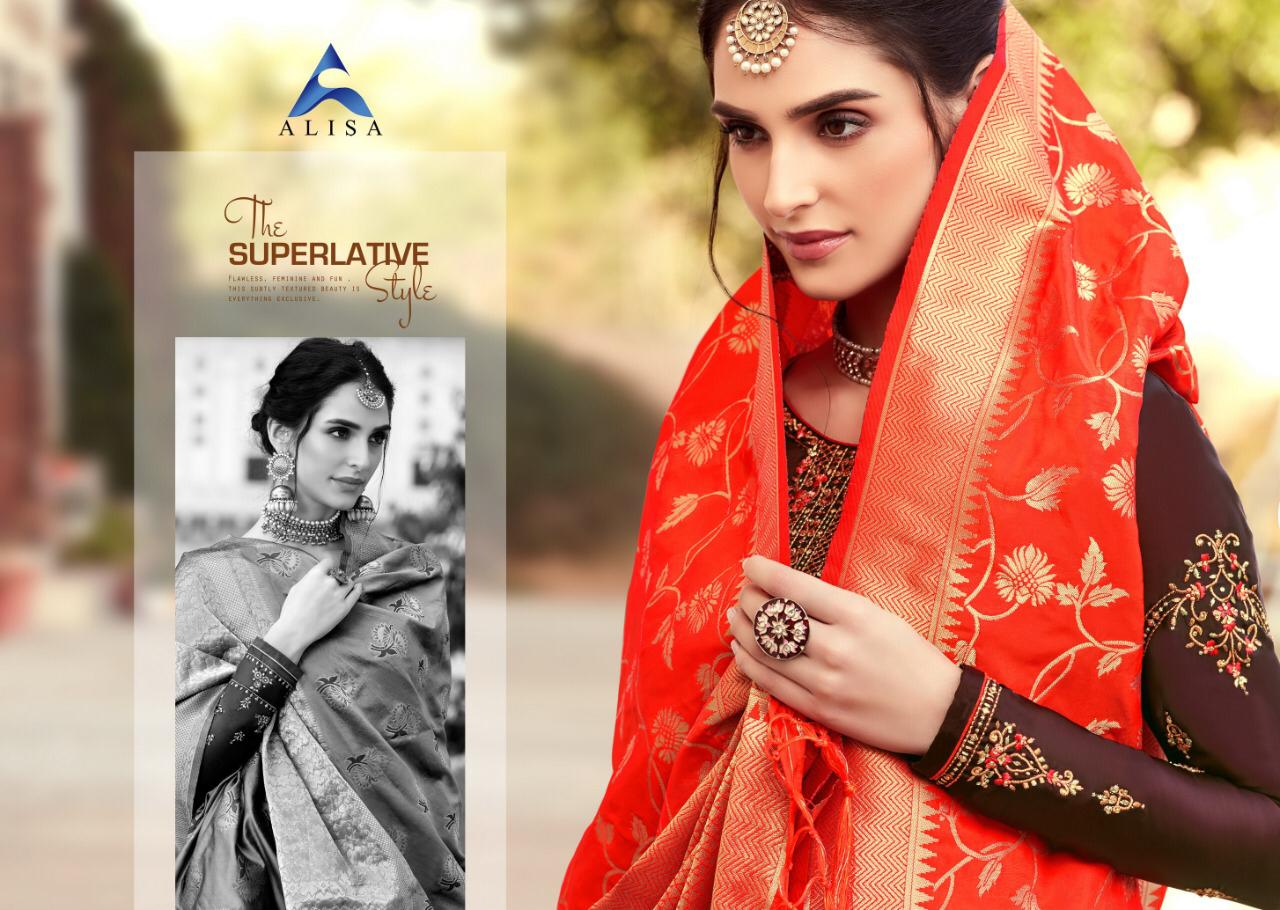 Amira Vol 13 By Alisa  Series 4501 Designer Party Wear Suits Wholesale Supplier Gujarat