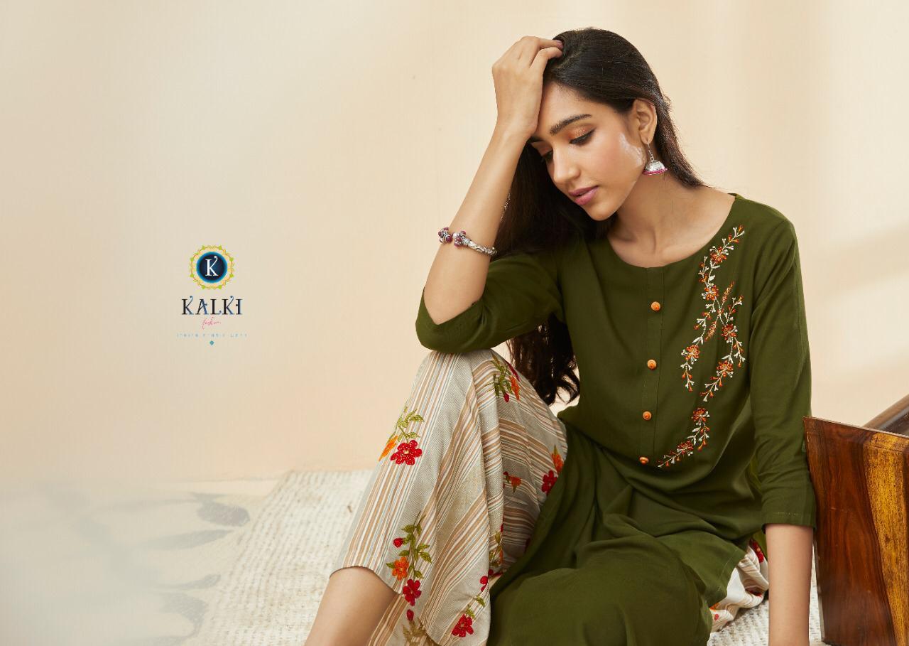 Mirow Vol 10 By Kalki Kurtis With Bottom Wholesale Supplier And Dealer Gujarat