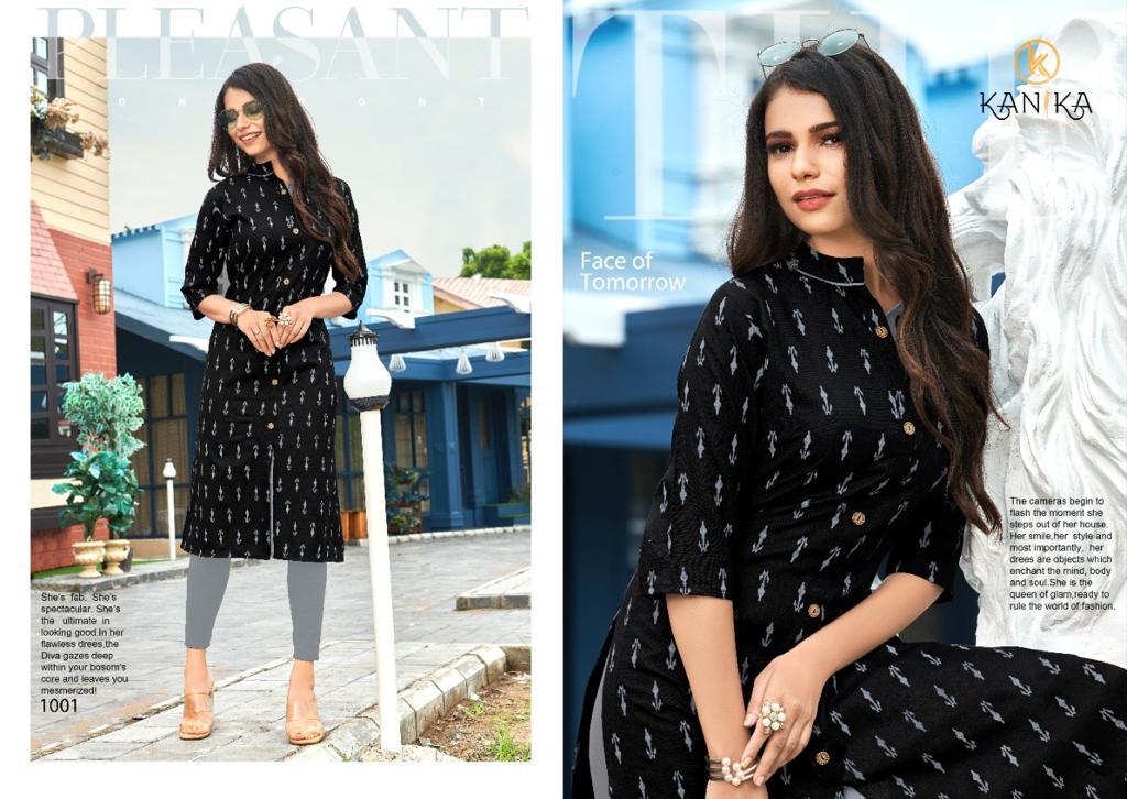 Slub Ikkat By Kanika Kurtis Wholesale Dealer And Exporter India