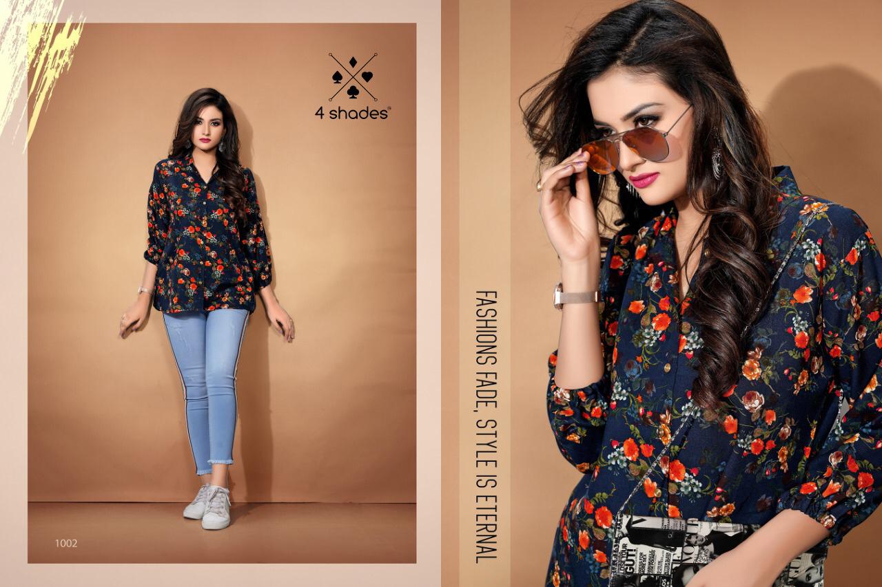Flora By 4 Shades Western Tops Wholesale Supplier And Dealer Gujarat