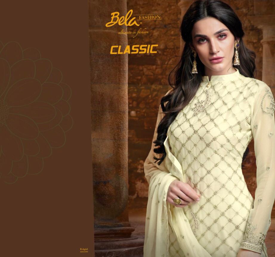 Bela Classic Series P 18  Designer Party Wear Suits Wholesale Supplier Gujarat