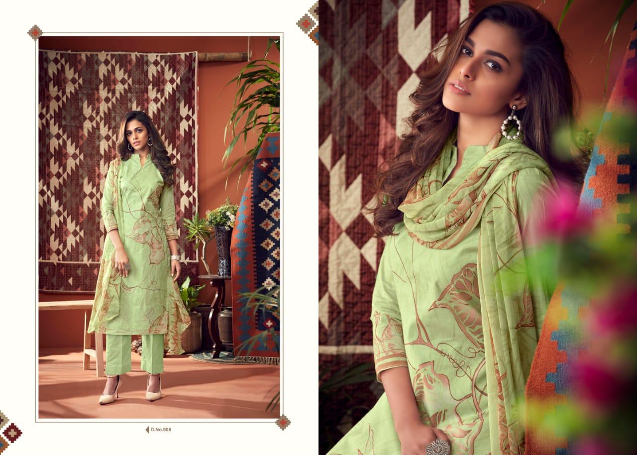 Simon With Mask By Siyoni Designer Dress Materials Wholesale Supplier And Dealer Gujarat