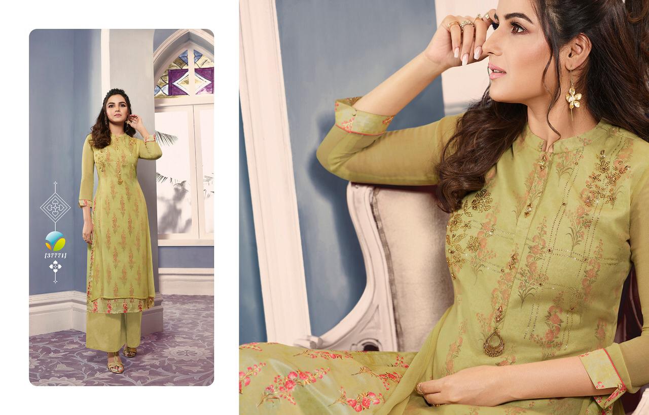 Tumbaa Happiness By Vinay Series 37771 Kurtis With Bottom  Wholesale Supplier And Dealer Surat