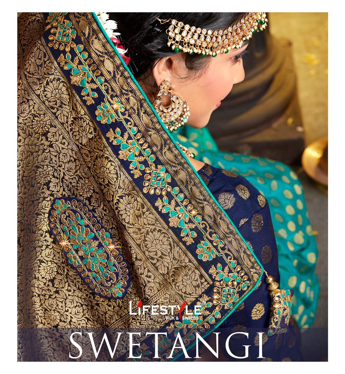 Swetangi By Lifestyle Silk Sarees Wholesale Supplier And Dealer Gujarat