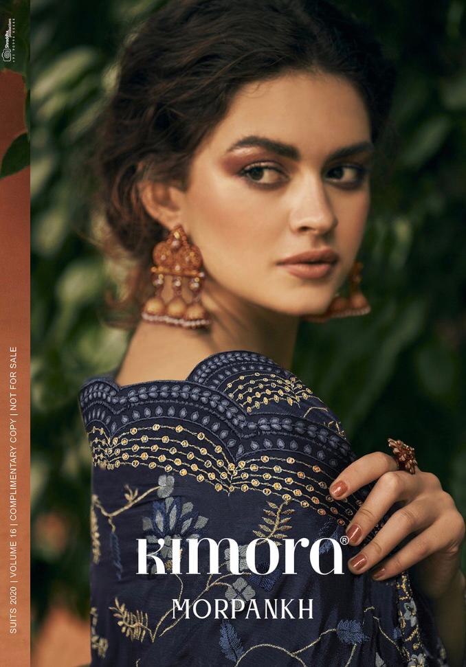 Morpankh By Kimora Series 1601 To 1607 Designer Party Wear Suits Wholesale Supplier Gujarat