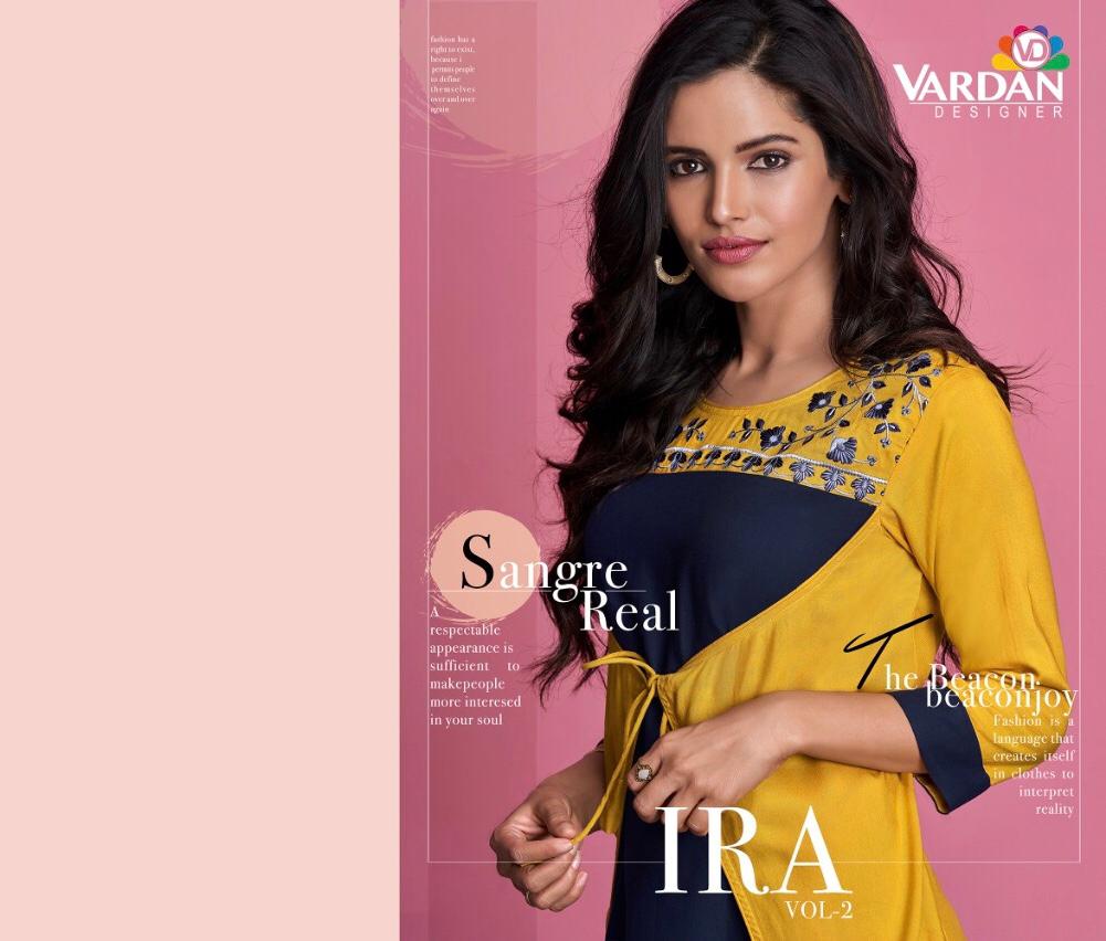 Ira Vol 2 By Vardan Designer Tops Wholesale Supplier And Dealer Gujarat