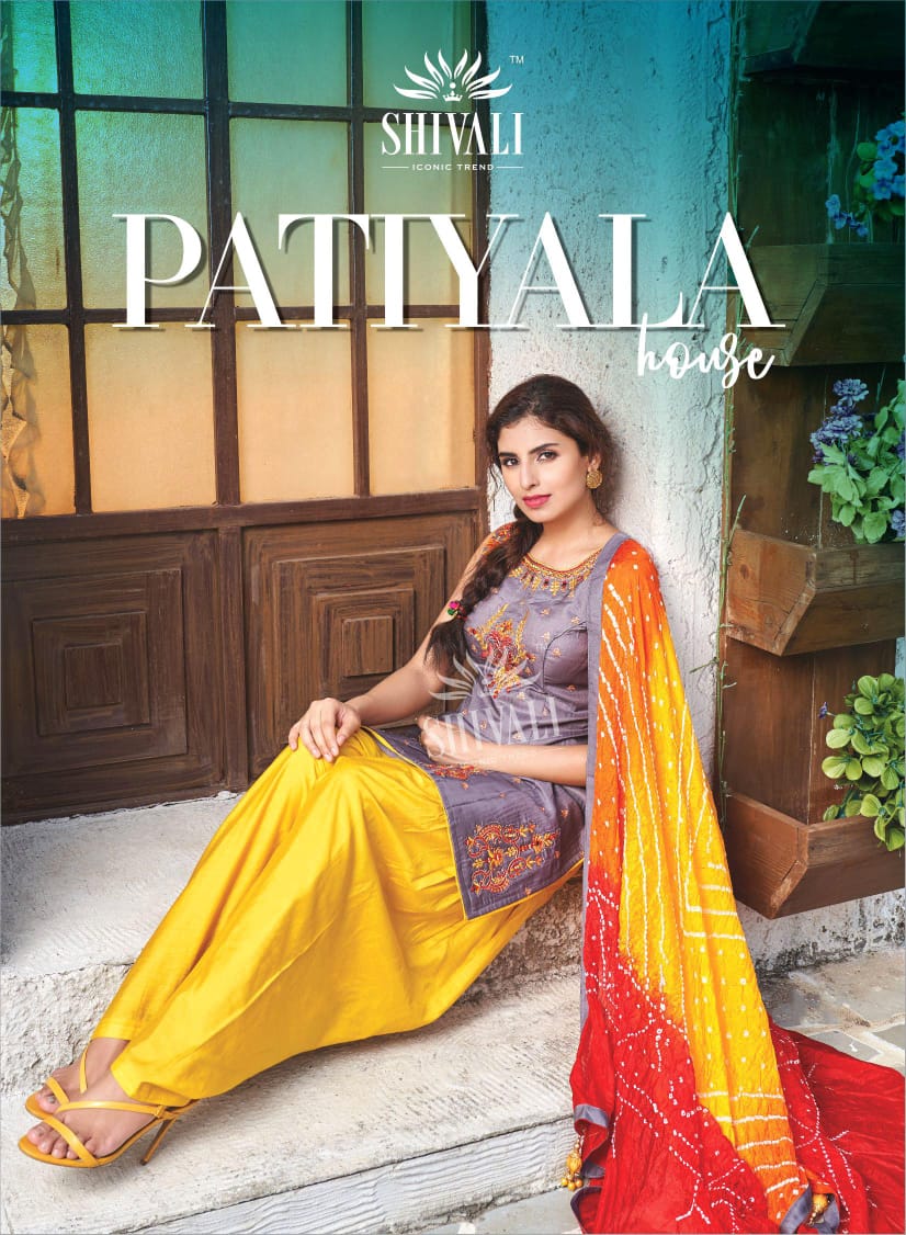 Patiala House By Shivali Designer Party Wear Suits Wholesale Supplier Gujarat
