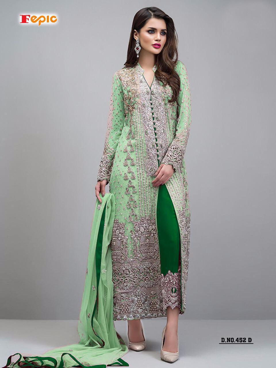 Sanober Block Buster Vol 2 Series 452 Colours By Fepic Designer Suits Wholesale Supplier India