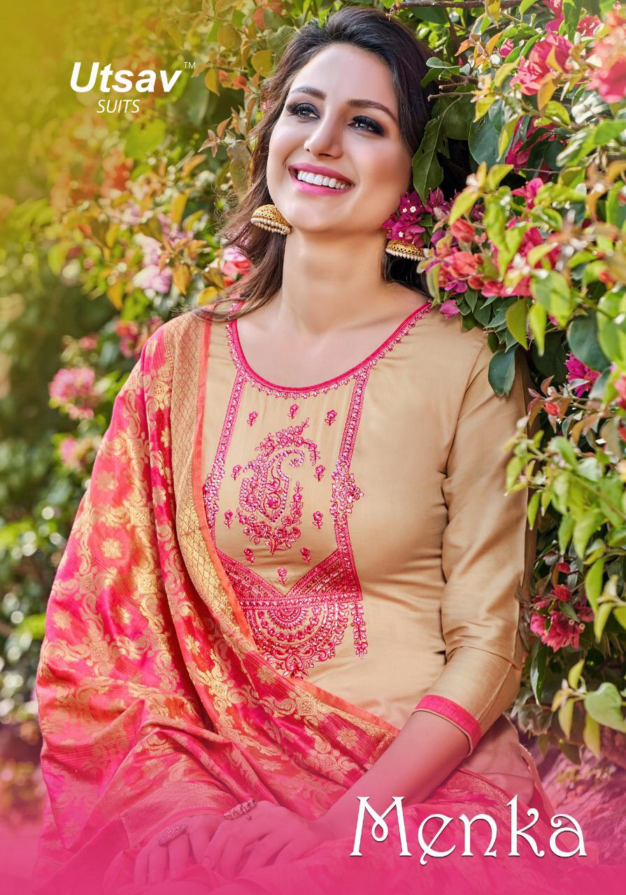 Menka By Utsav Suit Dress Materials Wholesale Supplier And Dealer Gujarat