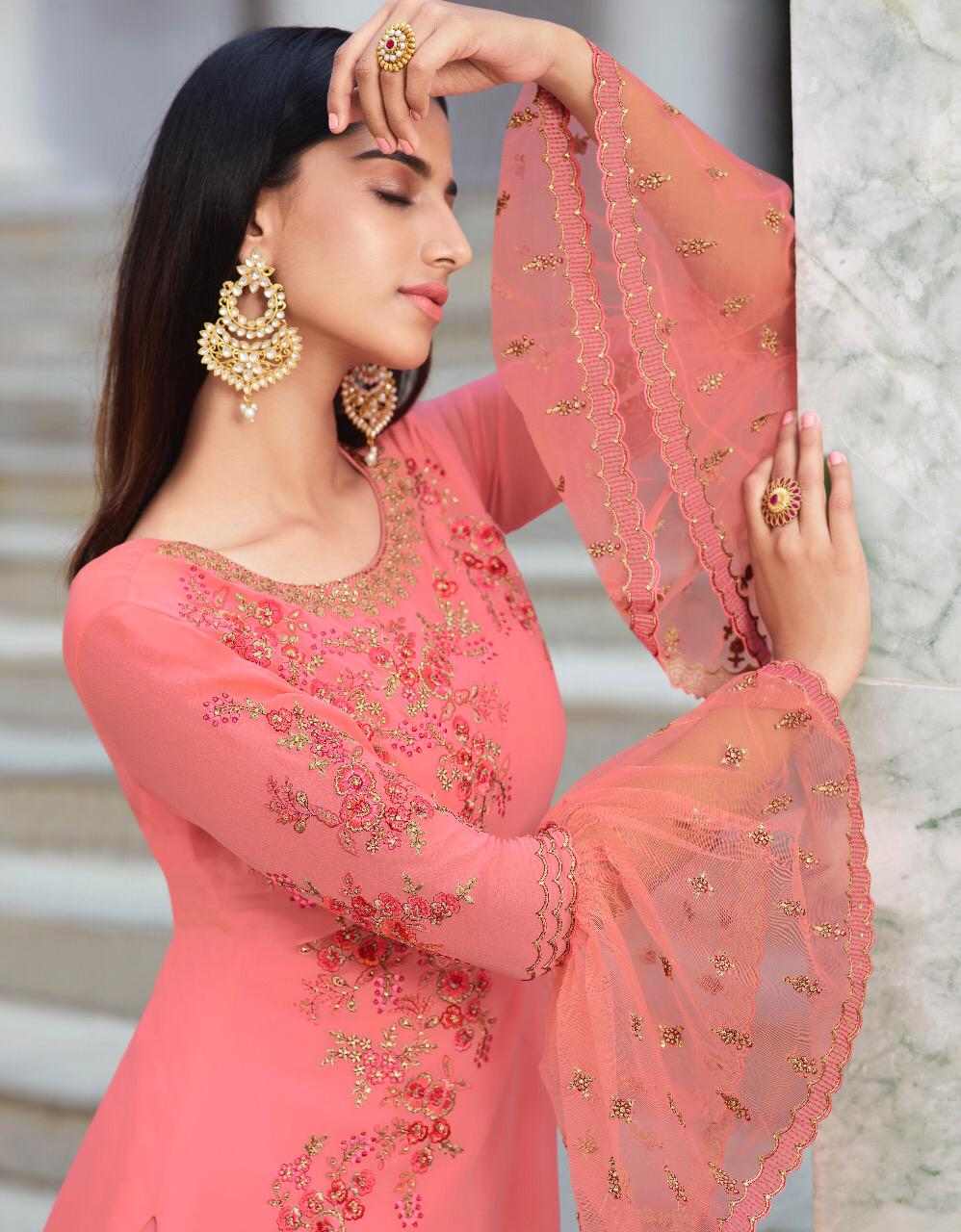 Heenaz 2 By Simar  Glossy Designer Suits Wholesale Supplier India