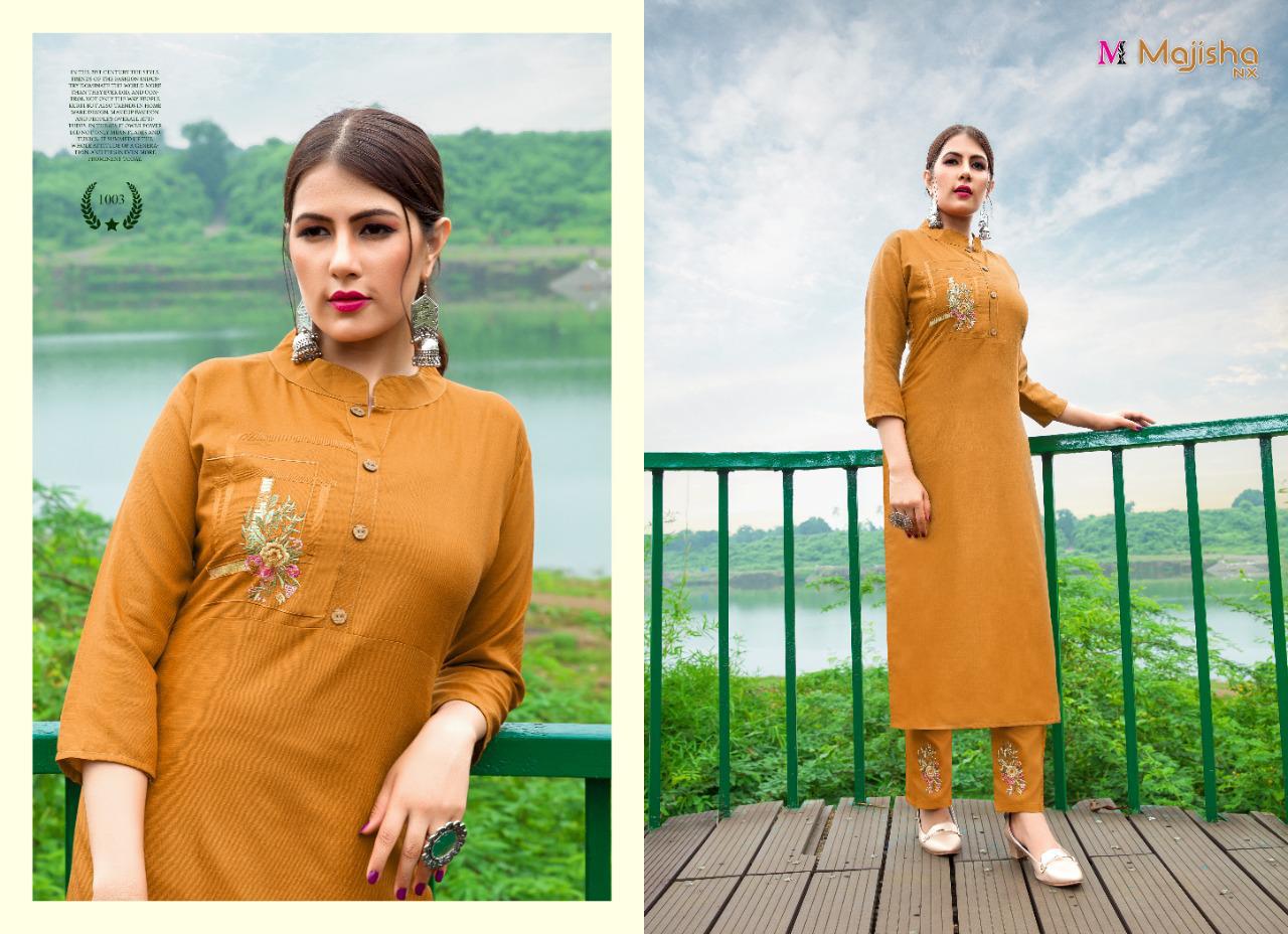 Namo By Majisha Nx Kurtis With Bottom  Wholesale Supplier And Dealer Surat