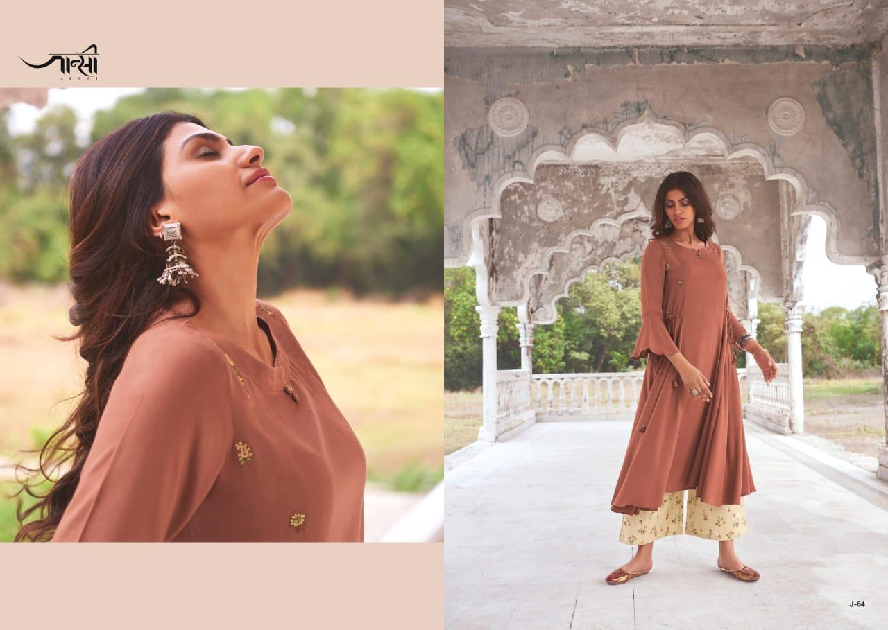 Sundari By Jhansi Kurtis With Bottom  Wholesale Supplier And Dealer Surat