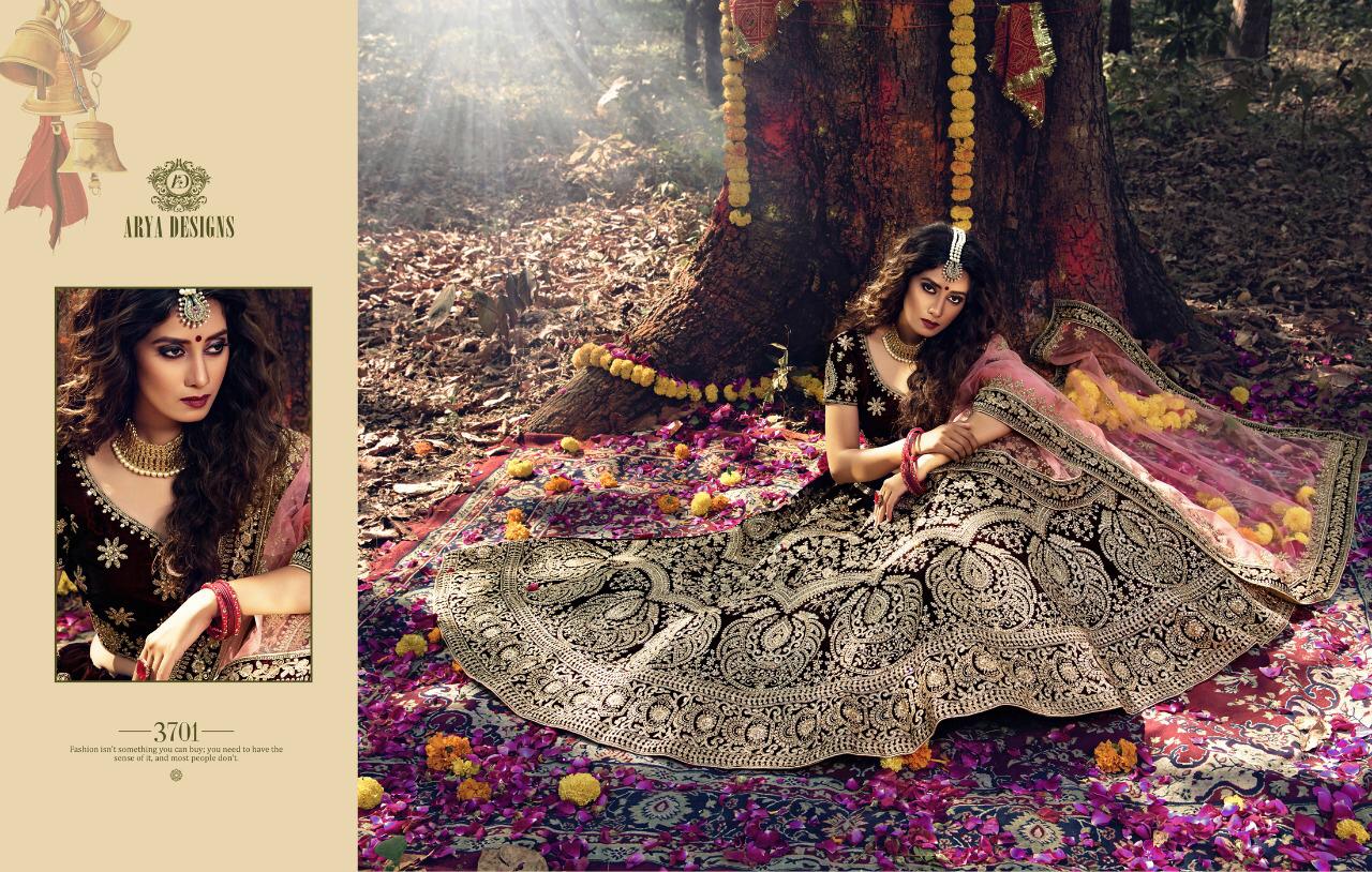 Gulhand Vol 3 By Arya Designer Occasion Designer Lehngas Wholesale Supplier And Dealer Gujarat