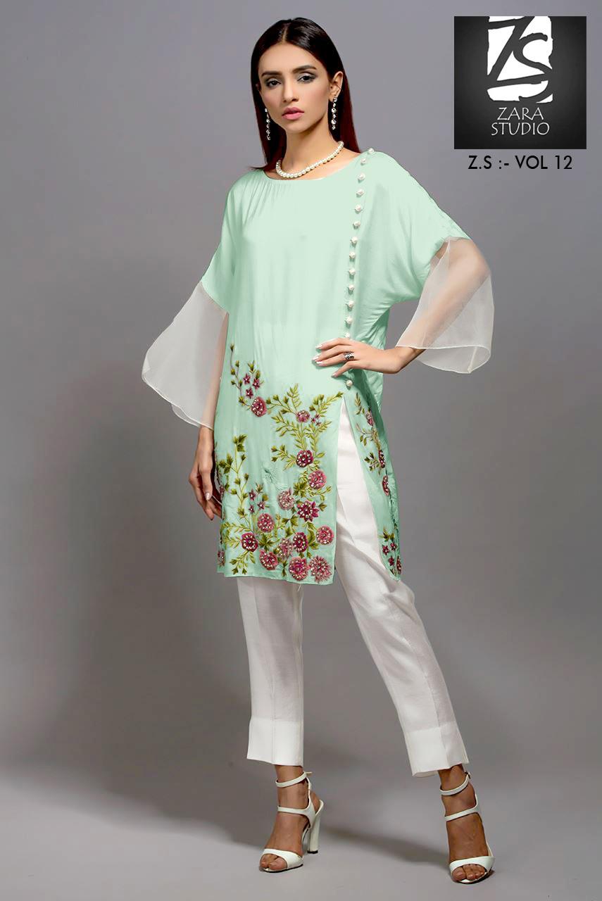 Zara Studio The Fashion Icon  Kurtis With Bottom  Wholesale Supplier And Dealer Surat