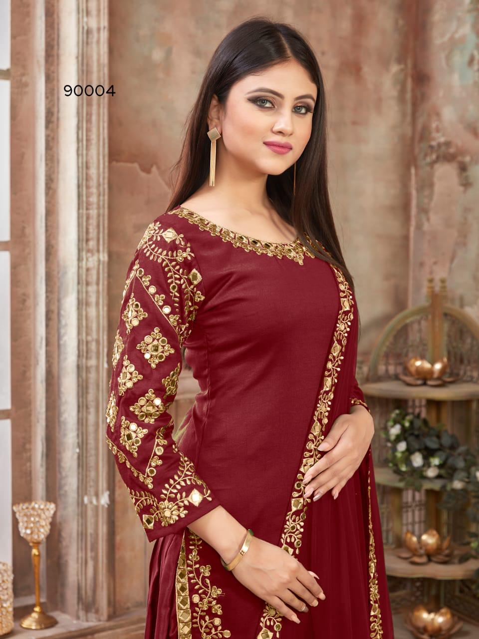 Aanaya 90000 Vol 90 Designer Party Wear Suits Wholesale Supplier Gujarat